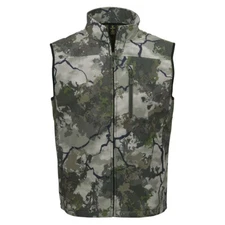 KING'S CAMO Men's Hunter Soft Shell Water Resistant Zip Vest, All Sizes & Colors