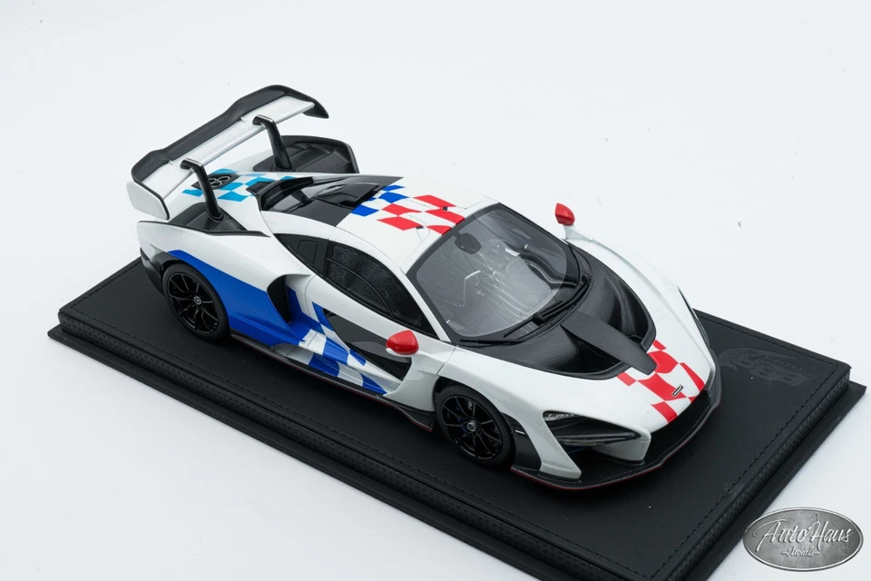 1/18 BBR 2019 McLaren Senna Metallic White 🤝ALSO OPEN FOR TRADES🤝 - Image 4 of 4