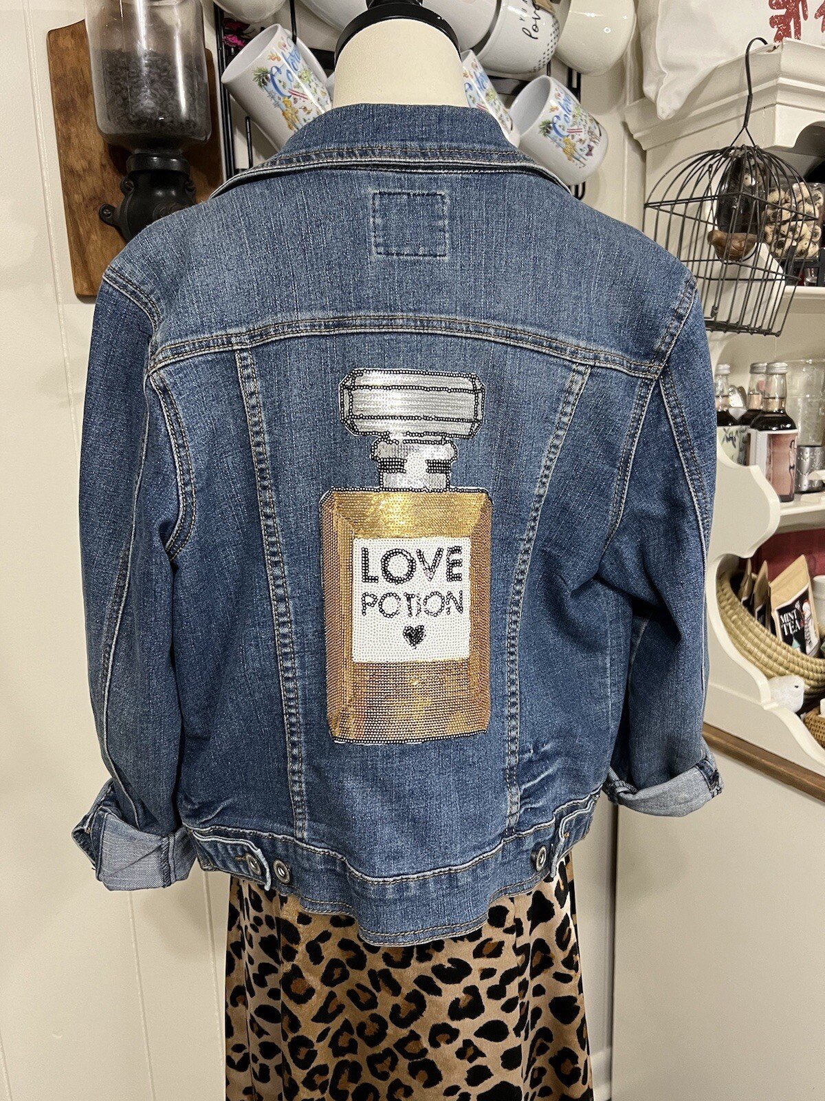 Denim Jacket Women W/Patch-image