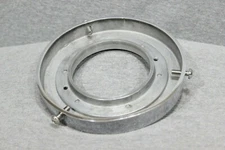 POLISHED ALUMINUM GAS PUMP GLOBE HOLDER - 6"