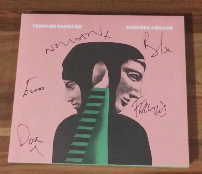 Teenage Fanclub Endless Arcade CD  Signed