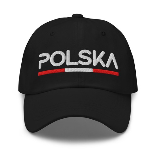 Minimal Polska Flag Hat Poland Soccer Baseball Dad Cap - 第 4/13 張圖片