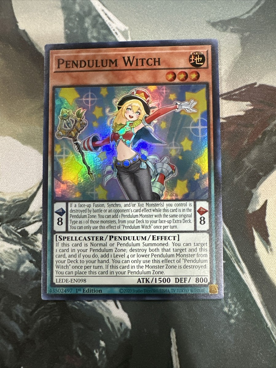 Yugioh Pendulum Witch Super Rare LEDE | eBay