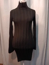 Lovers + Friends Revolve Sweater Dress Womens S Ribbed Turtleneck
