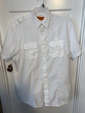Dickies Uniform Short Sleeve Shirt Tactical Duty Police Security XL