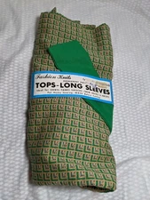 Vintage BOHO  WestPoint Pepperell FABRIC Fashion Knit Sewing Top T Shirt 