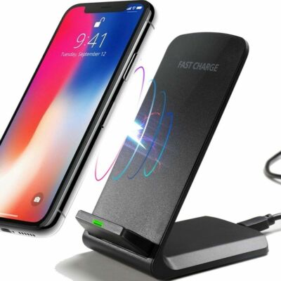 (10W Fast)Qi Wireless Charger iPhone X/8/8 Plus Wireless Charger for Samsung Gal