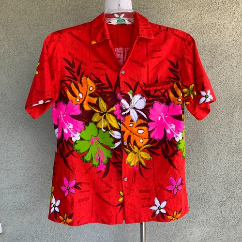 🌴 Malihini Men’s Hawaiian Aloha Shirt Size S - M 🌴 - Picture 4 of 12