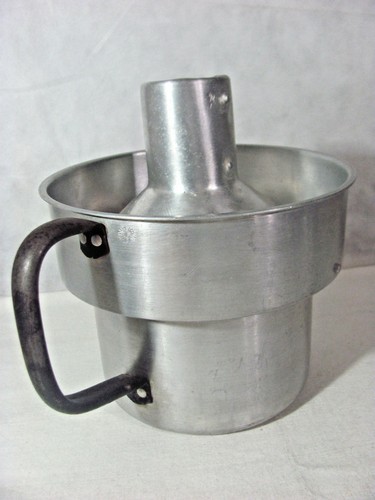 Vintage Berk Kampen Large Aluminum Milk Boiler Pan with "No Boil Over" Insert - Picture 12 of 12