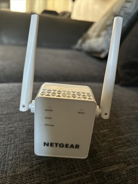 NETGEAR AC750 WiFi Range Extender Dual Band Access Point EX6000 NETGEAR AC750 WiFi Range Extender Dual Band Access Point EX6000
