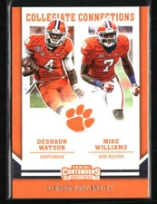 Deshaun Watson Mike Williams 2017 Panini Contenders Draft #1 FOOTBALL