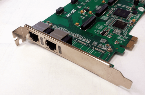 Atcom AXE800P-10 8 Port Analog PCI-E Asterisk Card with 2 FXS 0 FXO - Picture 2 of 2