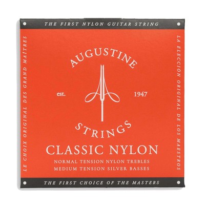 Augustine Concert Red Classic Label Saitensatz für Konzertgitarre