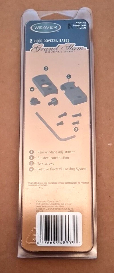 Weaver 48903 Two Piece Steel Turn In Base Set For Savage 10-12, 110-112 LA Or SA - Image 3 of 3