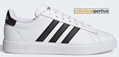 SCARPE ADIDAS GRAND COURT CLOUDFOAM COMFORT 2.0- GW9195 col. bianco/nero