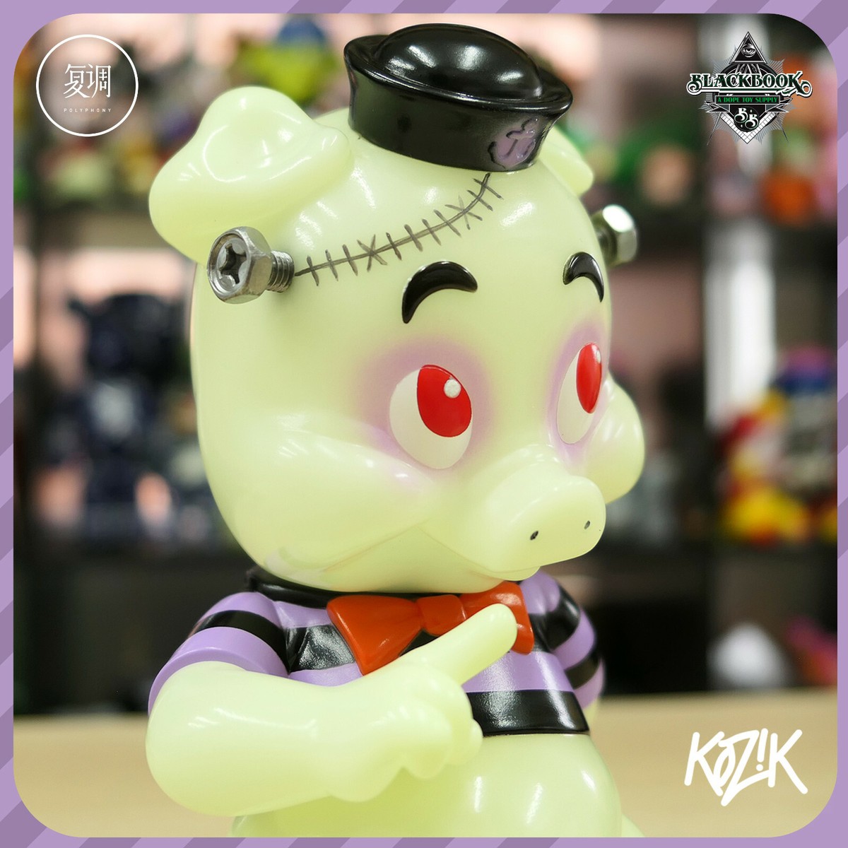 フランク コジック ピグマス frank kozik Piggums Frank Kozik x BlackBook Toy:Piggums GIG edition