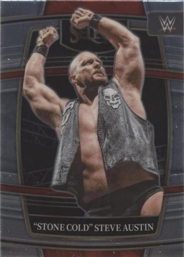 Stone Cold Steve Austin Gold Flash 8/10 Premier Level 180 WWE
