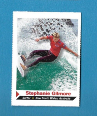 2012 SI Kids STEPHANIE GILMORE Sports Card, Olympic Women Girls Surfer #184