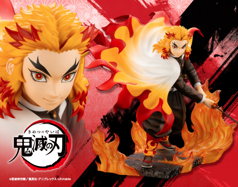 ARTFX J Demon Slayer Rengoku Kyojuro 1/8 PVC figure Kotobukiya