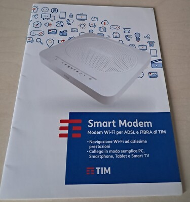 Smart Modem Tim. Manuale D'uso | eBay