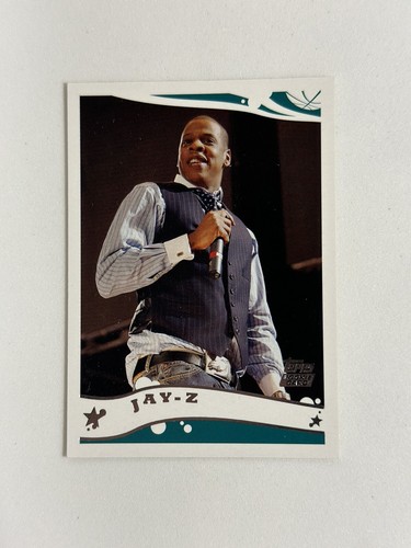 2005-06 Topps Jay-Z Rookie Card #255 Rapper/Brooklyn Nets/RocNation | eBay