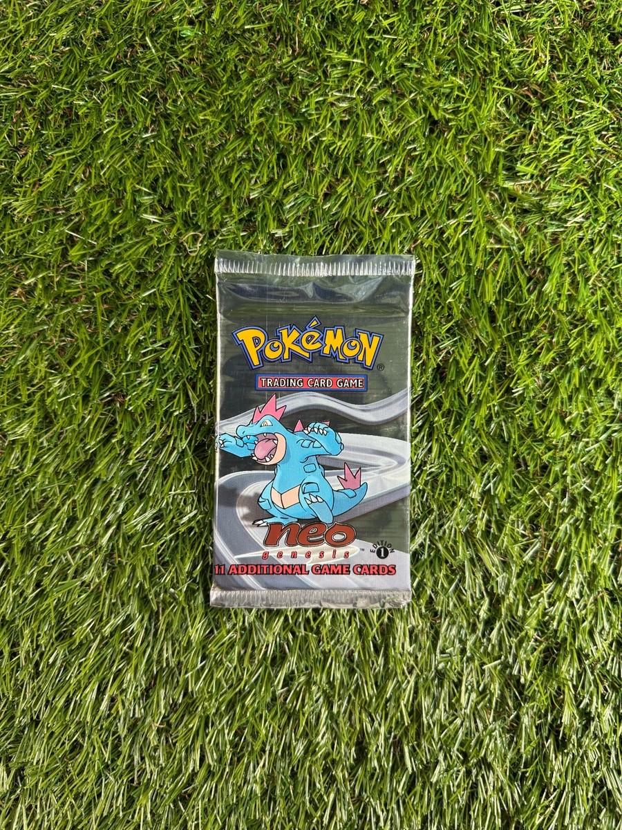 BOX FRESH - 2000 Pokemon Neo Genesis 1st Edition Booster Pack | FACTORY  SEALED