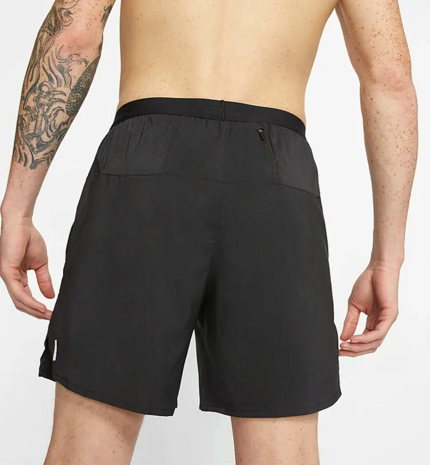 NIKE HOMBRE FLEX STRIDE 7" CORTO - NEGRO (CJ5459-010) (XXL) NUEVO CON ETIQUETAS Foto 4 de 4