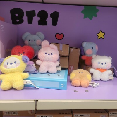 BTS BT21 Official Authentic Goods Line Friends minini standing doll