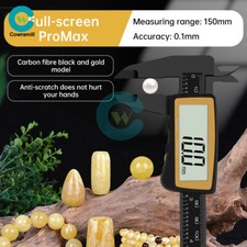 Pinza digital 6" 150 mm Micrómetro LCD Calibre Vernier Regla de medición electrónica