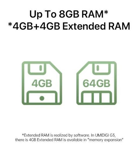 Umidigi G3 Android 13 Dual SIM 4+4/64Gb 5150mAh 13MP 6.52" Smartphone UK Stock - 第 4/18 張圖片