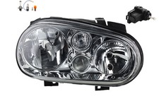 Scheinwerfer passend für VW Golf IV 08/97-06/05 Rechts Leuchtmitt. m. Stellmotor