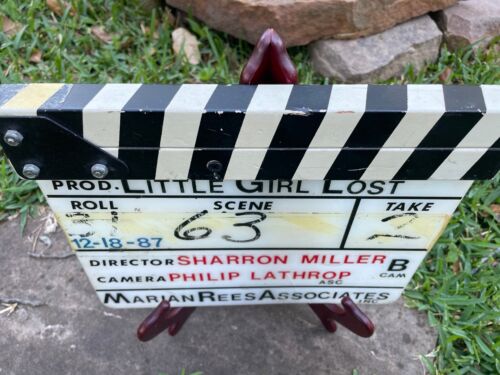 Vintage Film Clapperboard ""Little Girl Lost"" 1988 - Emmy-Name. / Lathrop's Last - Bild 3 von 7
