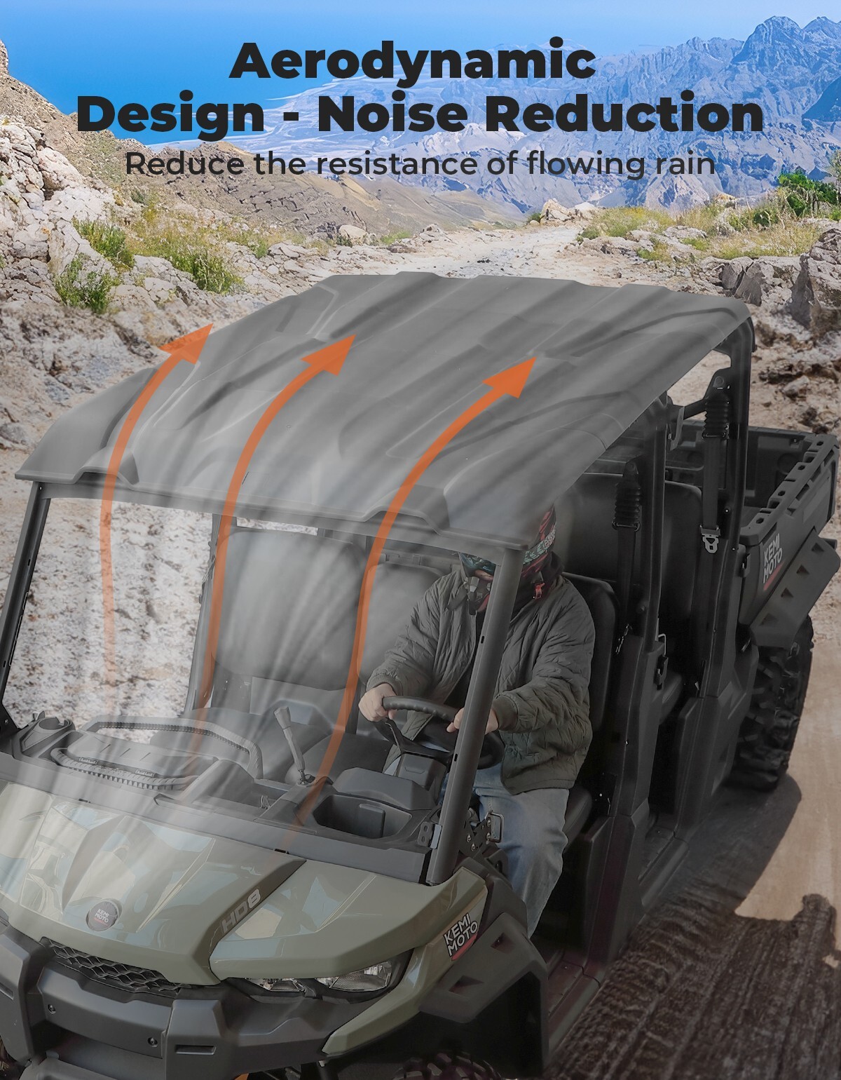 UTV Sport Hard Roof Top Cover For Can Am Defender Max HD10 HD8 HD9 HD7 2017-2025