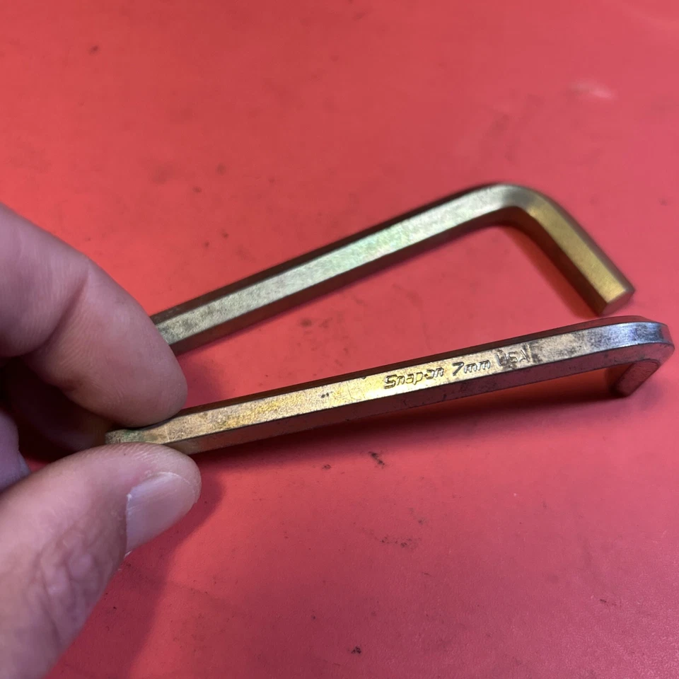 Vintage Snap On 7mm & 8mm  L Shape Allen Keys  USA - Image 4 of 4