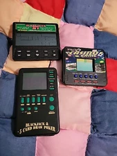 Lot of 3 Handheld Electronic Games