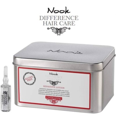 NOOK DIFFERENCE HAIR CARE ENERGIZING SENSITIVE HAIR FALL VIALS LOTION
