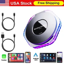 CarPlay /Android Auto Wireless Bluetooth Dongle Adapter USB Plug and Play
