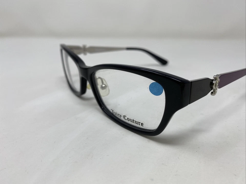 Marco de gafas de borde completo negro Juicy Couture JU 123/F 0807 53-16-130 SQ27 Foto 2 de 4