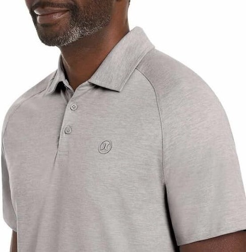 Hurley Men's Ultra Soft Stretch Moisture Wicking Performance Polo Shirt Large - Bild 4 von 4