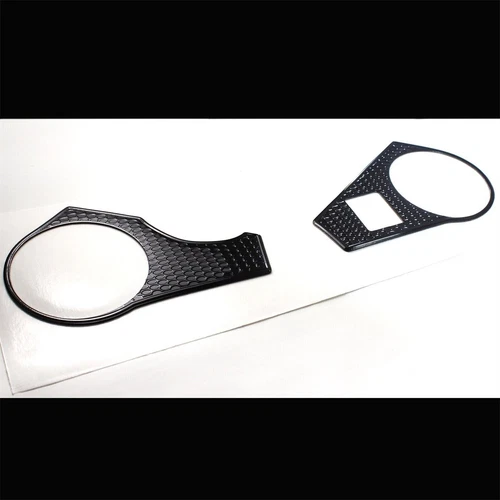 Handle Yoke Cover Perforated Black Sticker Pad 09-23 Suzuki GSX-R1000 GSXR 1000 - Picture 4 of 5