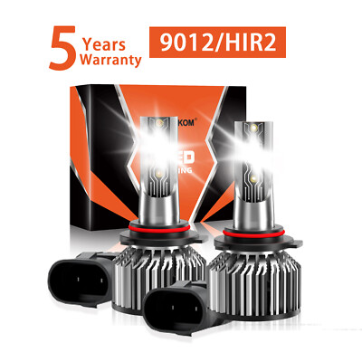 For Jeep Cherokee 2014-2015 Combo LED Headlight High Low Beam Bulb Super Bright
