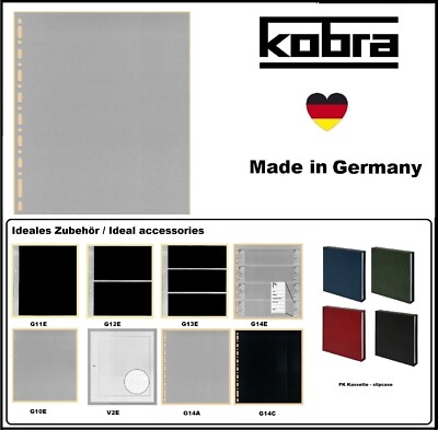 Zwischenblätter ZWL Grauer Karton KOBRA G14A 10 x Pack Für G11E G12E G13E