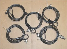 5 Kensington Heavy Duty Computer Notebook Laptop Cable Lock w/ Keys