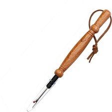 Wooden Seam Ripper, Precision Stitch Removal, Sewing Craft Tool, Brown