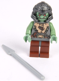 Lego Troll Warrior 2 Minifigure Orc 7048 7038 7078 7097 Fantasy Era cas365
