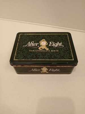 1994 leere Blechdose After Eight Thin Cholcolate[Akzeptablen/Fairer Zustand] 