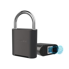 Biometric Fingerprint Padlock, IP66 Waterproof Smart Gym Locker Lock for Athl...