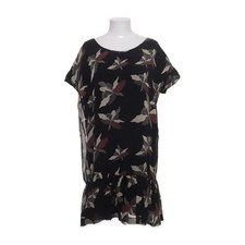 Essentiel Antwerp, Kleid, Größe: 38, Schwarz/Mehrfarbig, Polyester/Seide #tD1