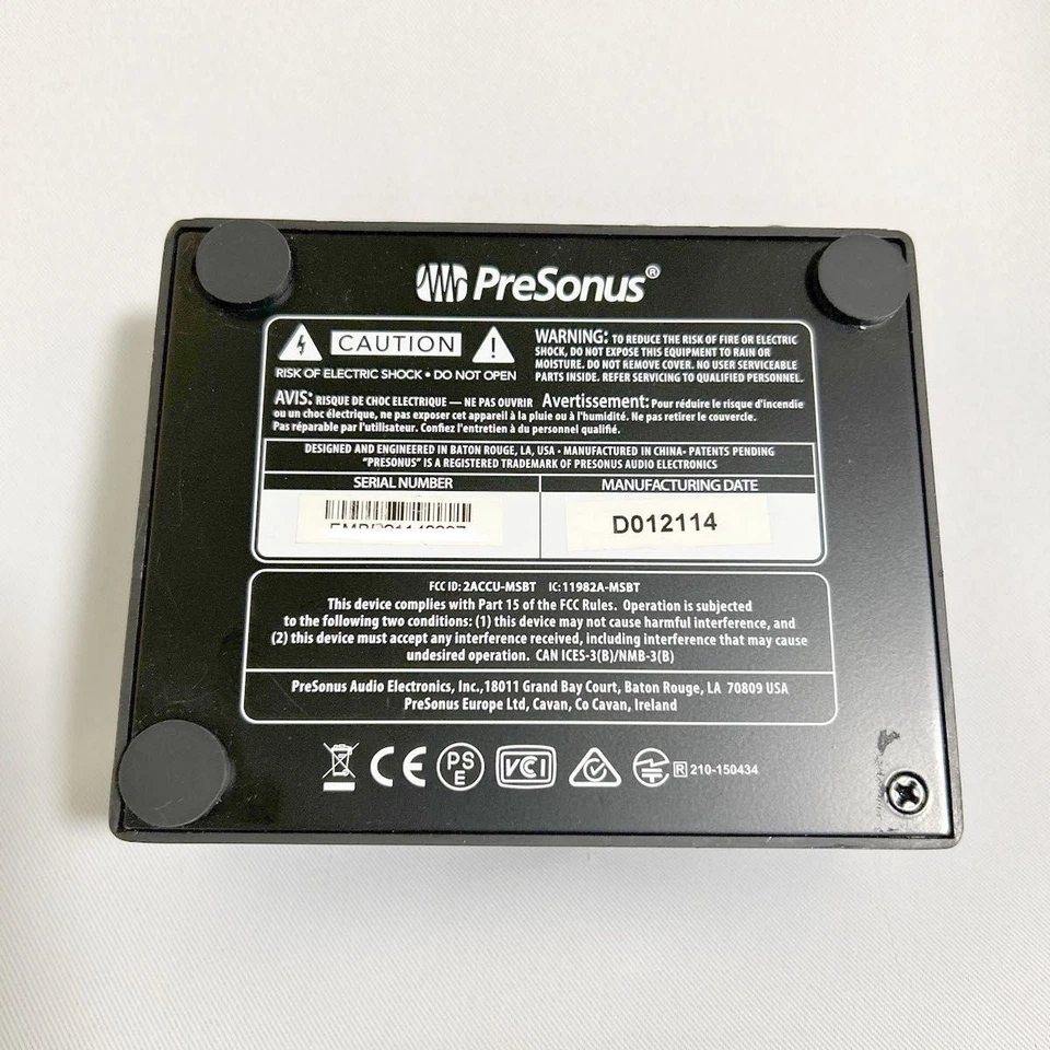 PreSonus MicroStation BT Monitor Controller Bluetooth Compact Studio Tested - Image 3 of 4