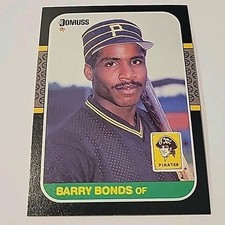 1987 Donruss - Barry Bonds #361 (Rookie Card) Baseball Card. rookie card picture